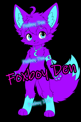 Purple/cyan